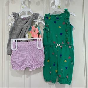Carters 3 months super cute outfit bundle BNWT!
